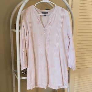Saint Tropez West Blush Tunic Top